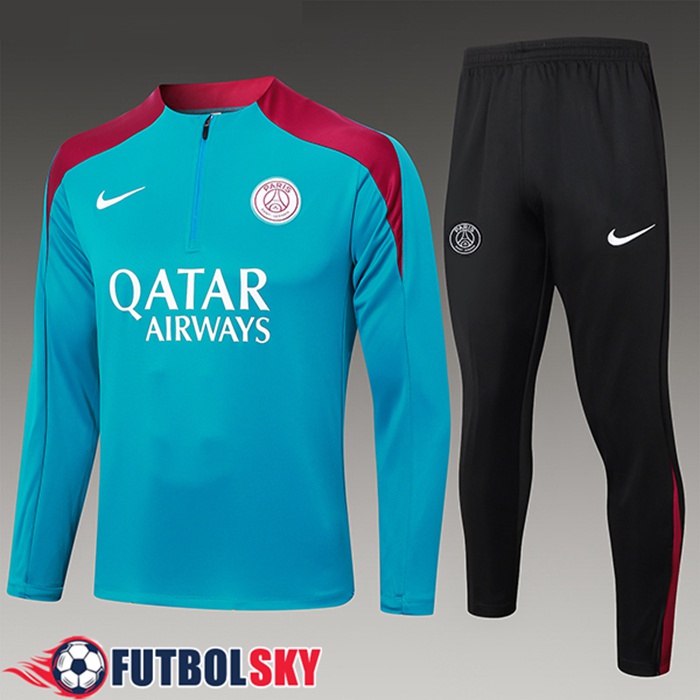 Chandal Equipos De Futbol PSG Ninos Azul/Rojo 2024/2025 -02
