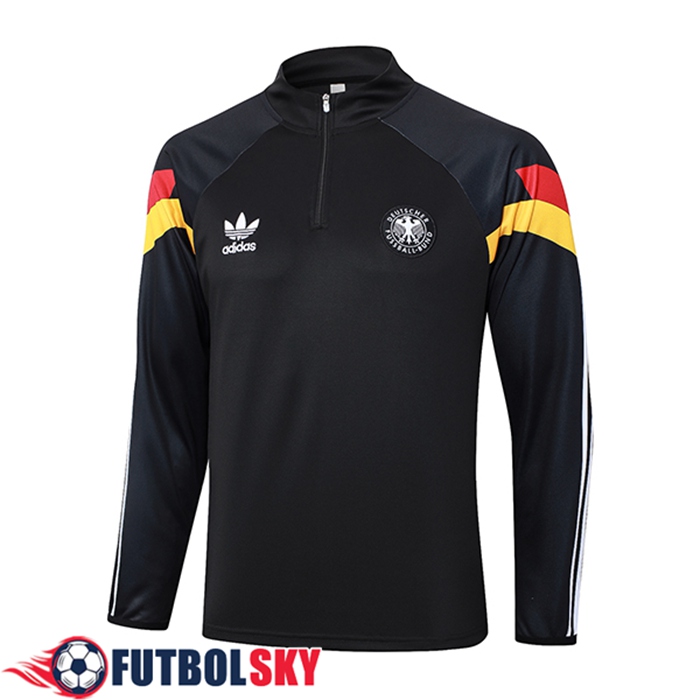 Sudadera De Entrenamiento Alemania Negro 2024/2025