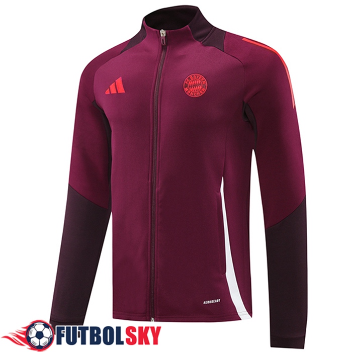 Chaquetas Futbol Bayern Munich Rojo 2024/2025