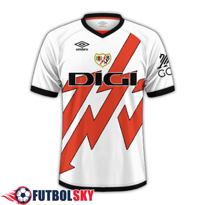 Nueva Camisetas De Futbol Rayo Vallecano Primera 2024/2025