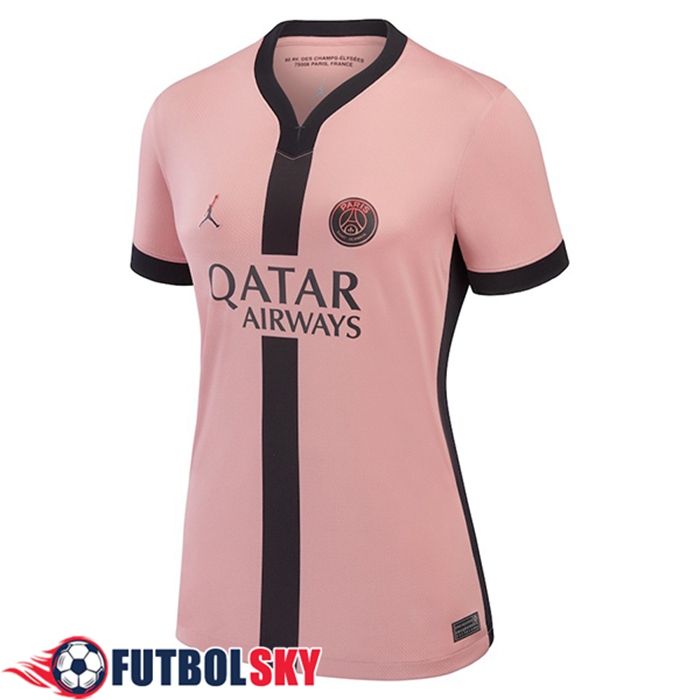 Nueva Camisetas De Futbol PSG Mujer Tercera 2024/2025