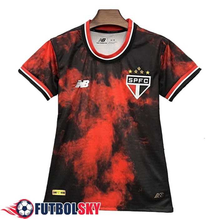Camisetas De Futbol Sao Paulo FC Mujer Tercera 2024/2025