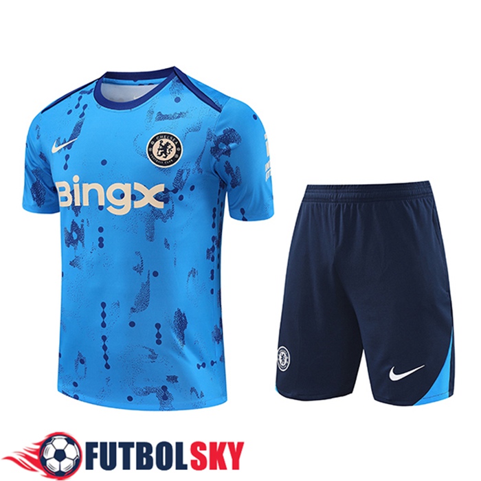Camiseta Entrenamiento FC Chelsea Azul 2024/2025