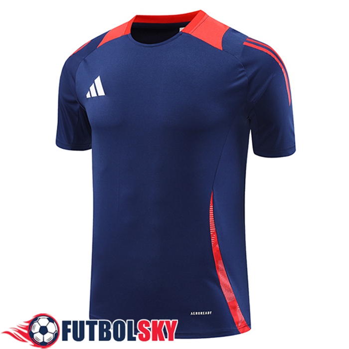 Camiseta Entrenamiento Adidas Azul/Rojo 2024/2025