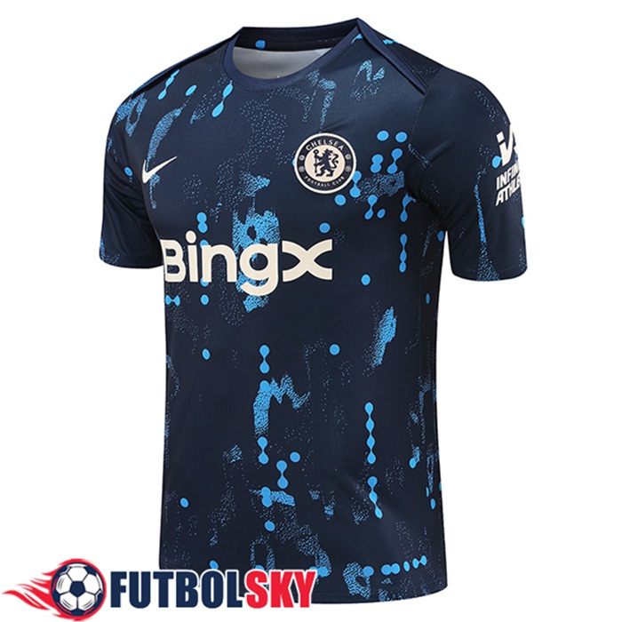 Camiseta Entrenamiento FC Chelsea Azul Oscuro 2024/2025