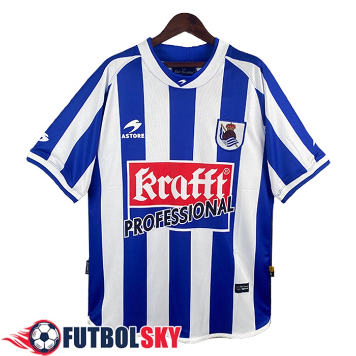 Camisetas De Futbol Real Sociedad Retro Primera 2002/2003