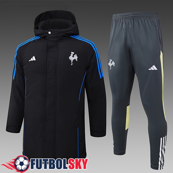 Chandal Plumas Con Capucha Atlético Mineiro Negro/Azul/Gris/Amarillo 2024/2025