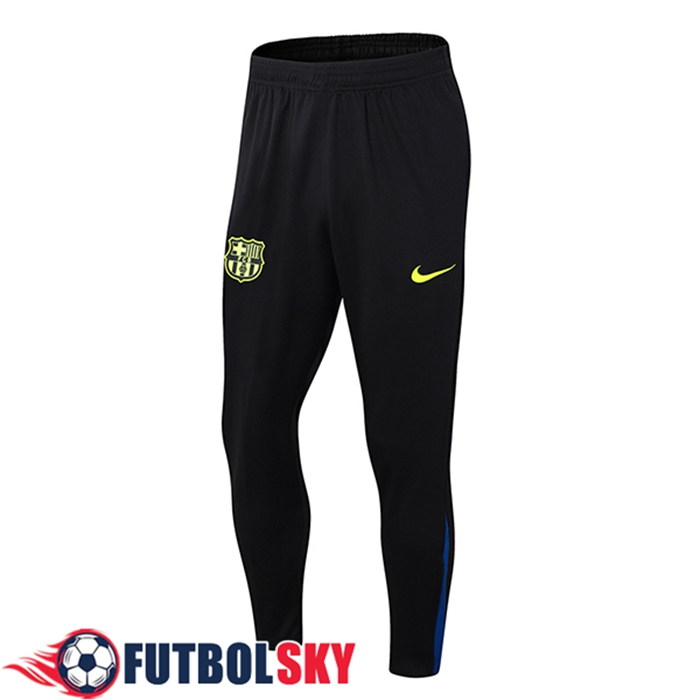 Pantalon Entrenamiento FC Barcelona Negro/Azul 2024/2025 -02