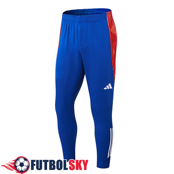 Pantalon Entrenamiento Adidas Azul/Rojo 2024/2025