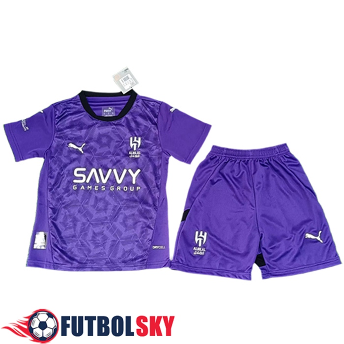 Camisetas De Futbol Al-Hilal Ninos Tercera 2024/2025