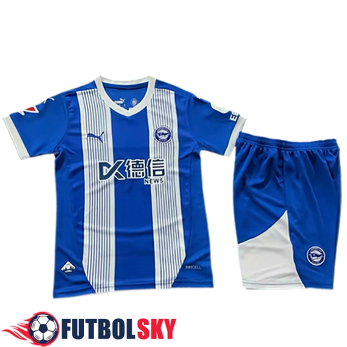 Camisetas De Futbol Alaves Ninos Primera 2024/2025