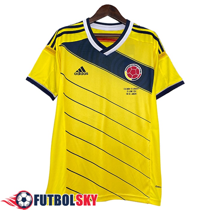 Camisetas De Futbol Colombia Retro Primera 2014