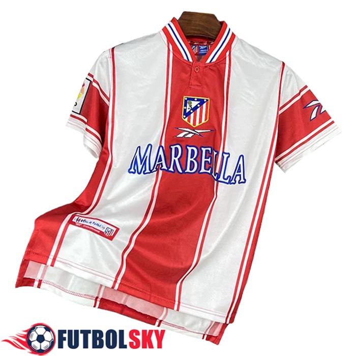 Camisetas De Futbol Atletico Madrid Retro Primera 1999/2000