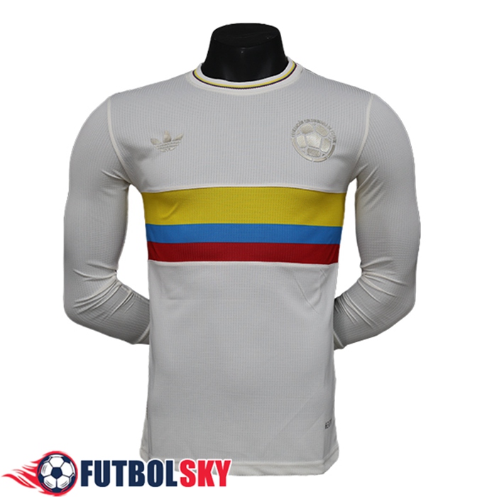 Camiseta Equipo Colombia Manga Largas 100th Anniversary Edition 2024/2025