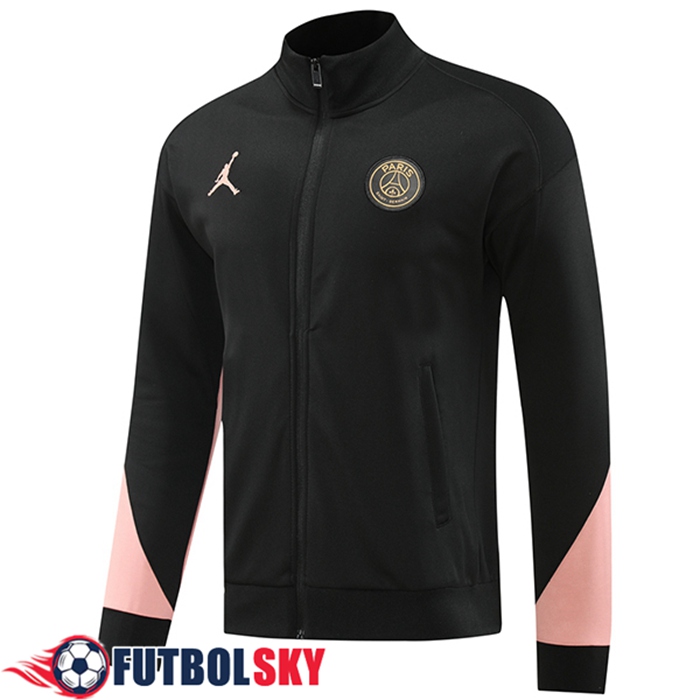 Chaquetas Futbol PSG Negro/Rosa 2024/2025