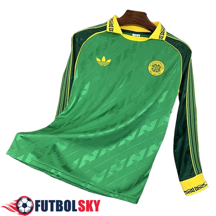 Camisetas De Futbol Celtic FC Manga Largas Special Edition Verde 2024/2025