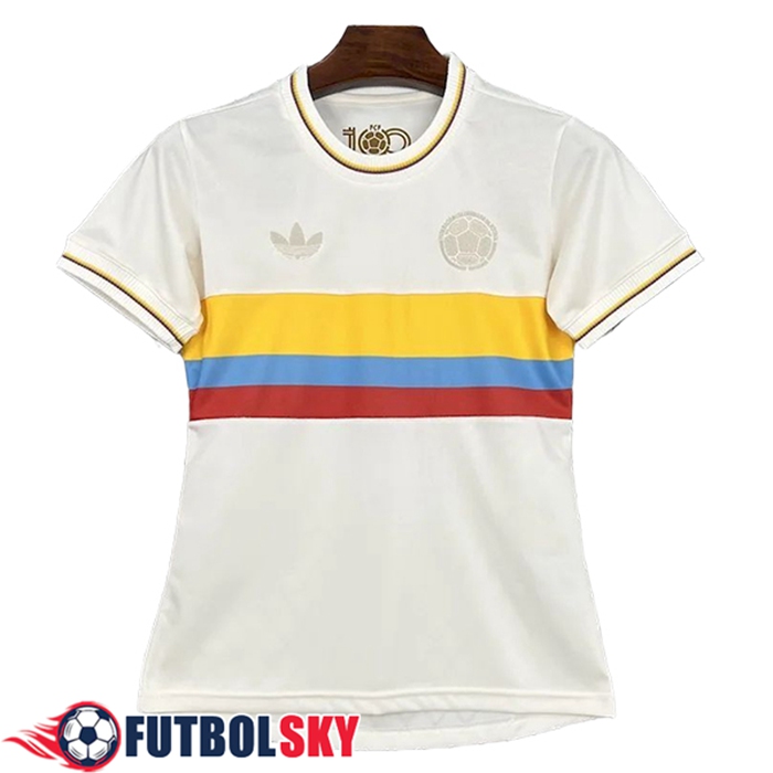 Camisetas De Futbol Colombia Mujer 100th Anniversary Edition 2024/2025