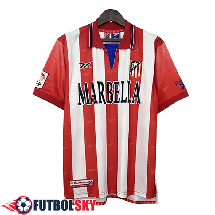 Camisetas De Futbol Atletico Madrid Retro Primera 1998/1999