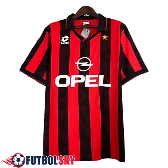 Camisetas De Futbol AC Milan Retro Primera 1988/1989