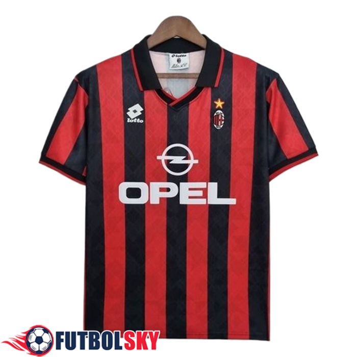 Camisetas De Futbol AC Milan Retro Primera 1995/1996