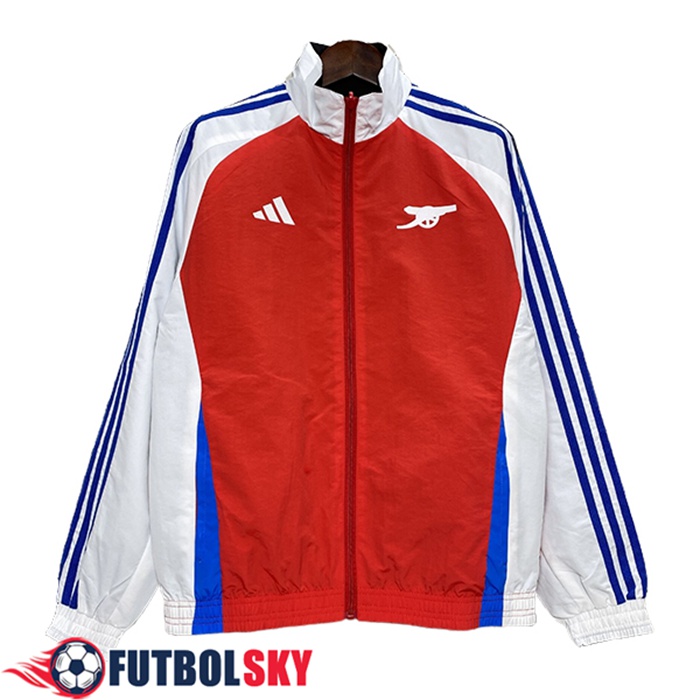 Rompevientos Arsenal Rojo/Blanco/Azul 2024/2025