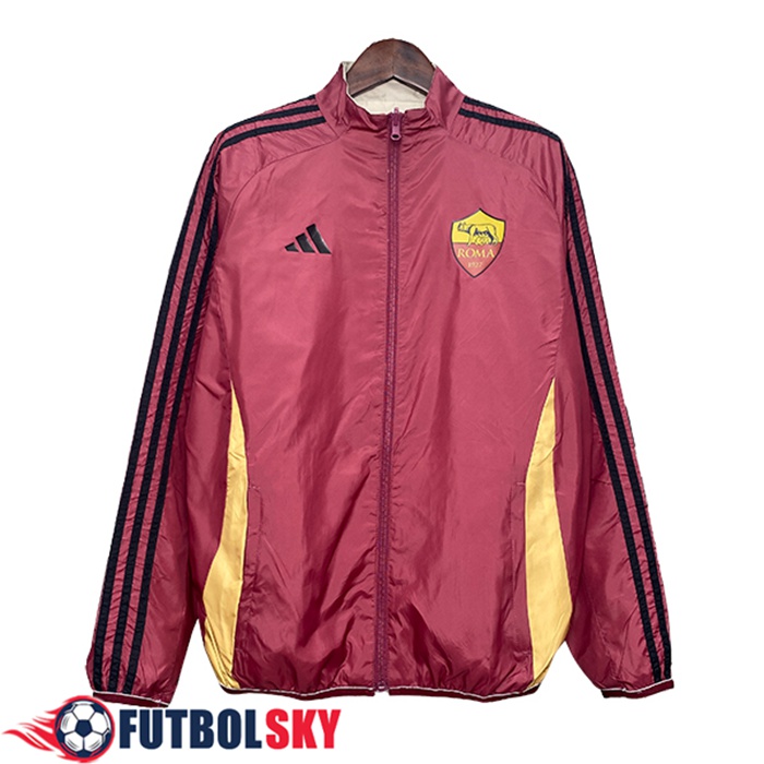 Rompevientos AS Roma Rojo/Amarillo 2024/2025