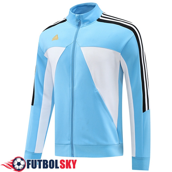 Chaquetas Futbol Adidas Azul/Blanco/Negro 2024/2025