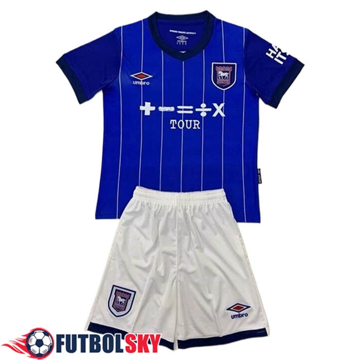 Camisetas De Futbol Ipswich Town Ninos Primera 2024/2025