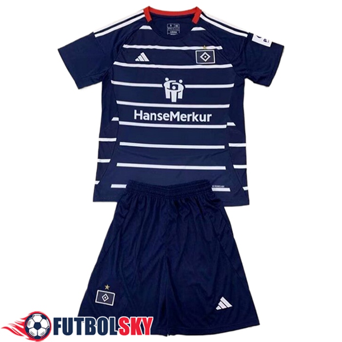 Camisetas De Futbol HSV Hamburg Ninos Segunda 2024/2025