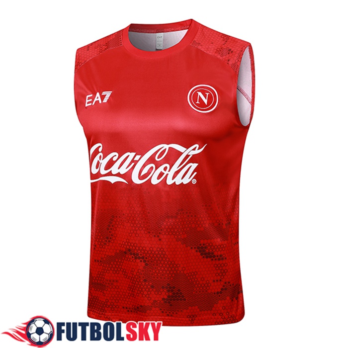 Chalecos De Futbol SSC Napoli Rojo 2024/2025