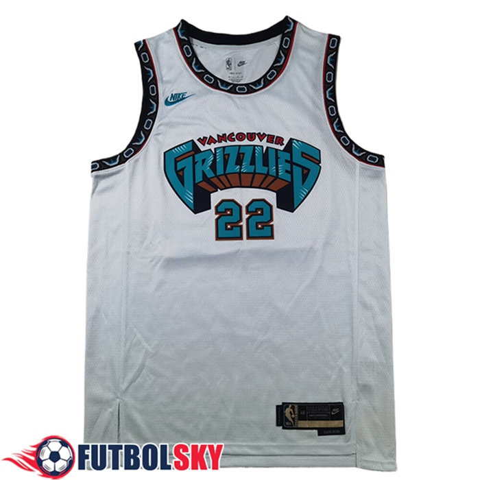 Camisetas Memphis Grizzlies (BANE #22) 2025/26 Blanco/Verde