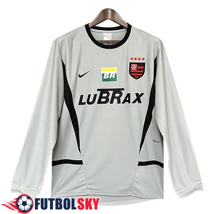 Camisetas De Futbol Flamengo Retro Portero Manga Largas 2002/2003