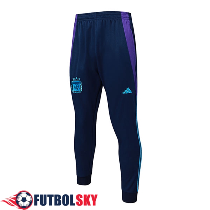 Pantalon Entrenamiento Argentina Azul/Violeta 2024/2025 -02