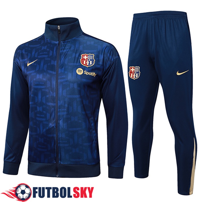 Chandal Equipos De Futbol Chaquetas FC Barcelona azul real 2024/2025
