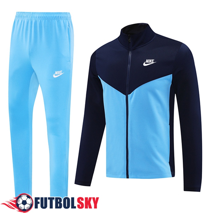 Chandal Equipos De Futbol Chaquetas Nike Azul 2025/2026 -02