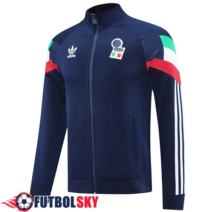 Chaquetas Futbol Italia Azul marino 2024/2025