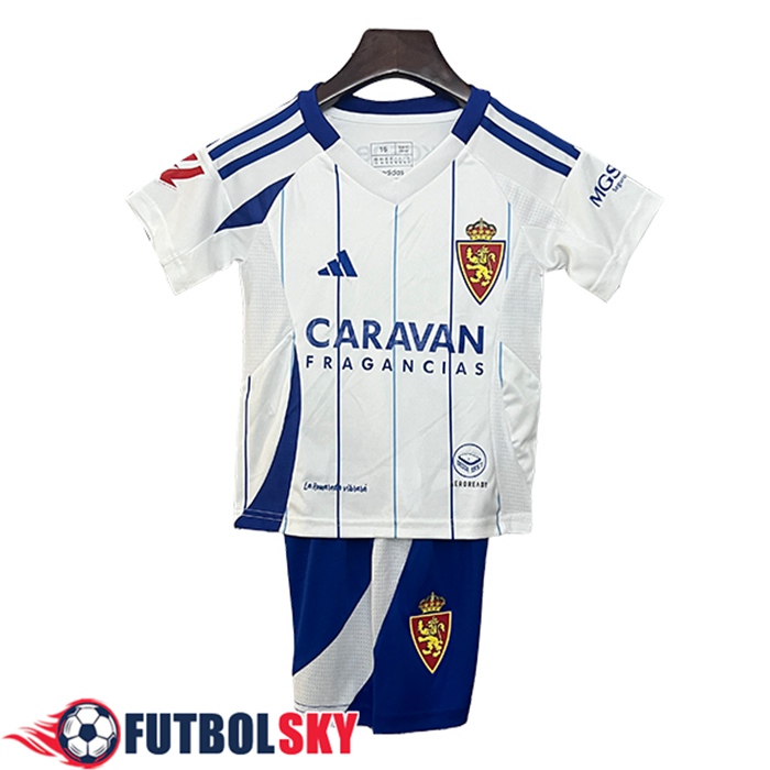 Camisetas De Futbol Real Zaragoza Ninos Primera 2024/2025