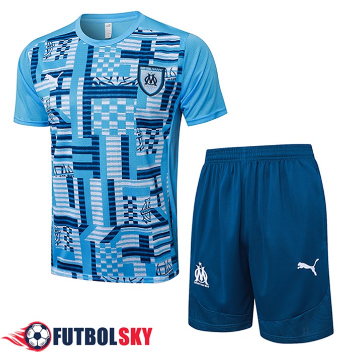 Camiseta Entrenamiento Marsella Azul 2025/2026