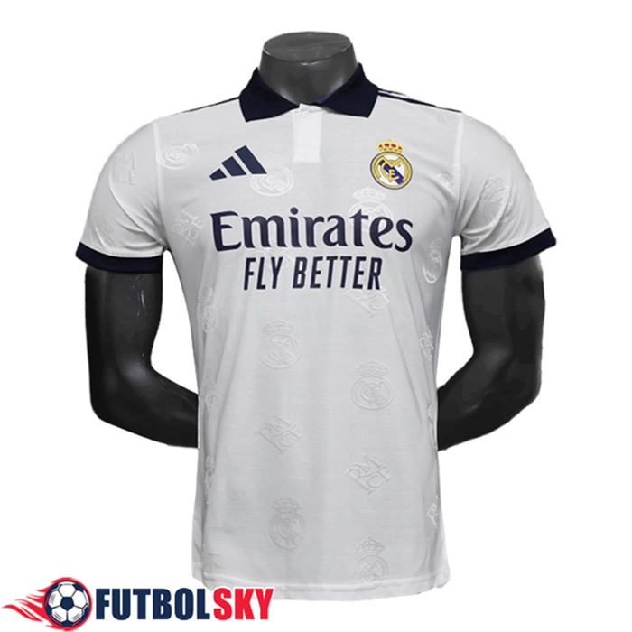 Camiseta Polo Real Madrid Blanco 2025/2026