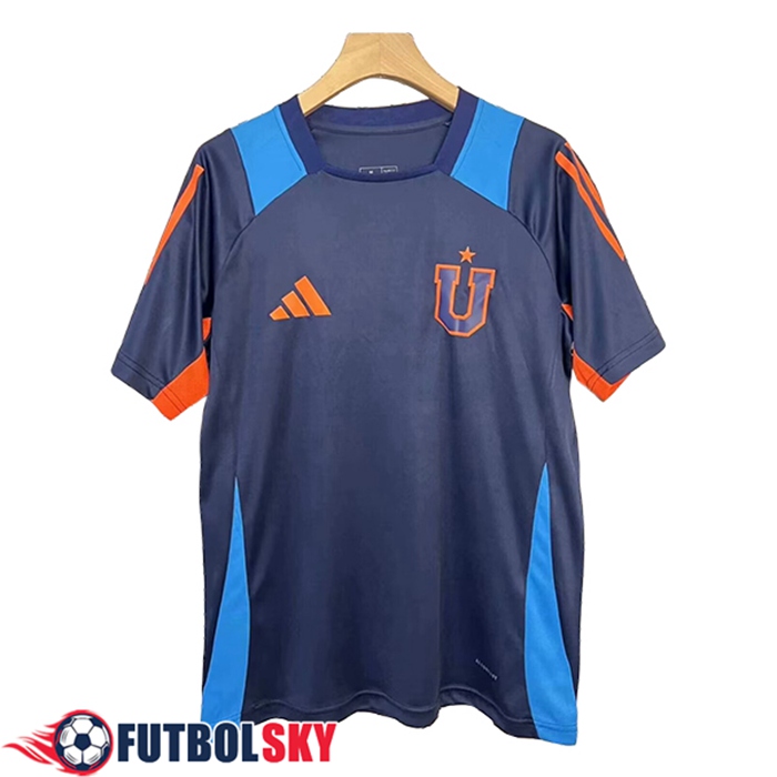 Camiseta Entrenamiento Universidad De Chile Azul/Naranja 2025/2026
