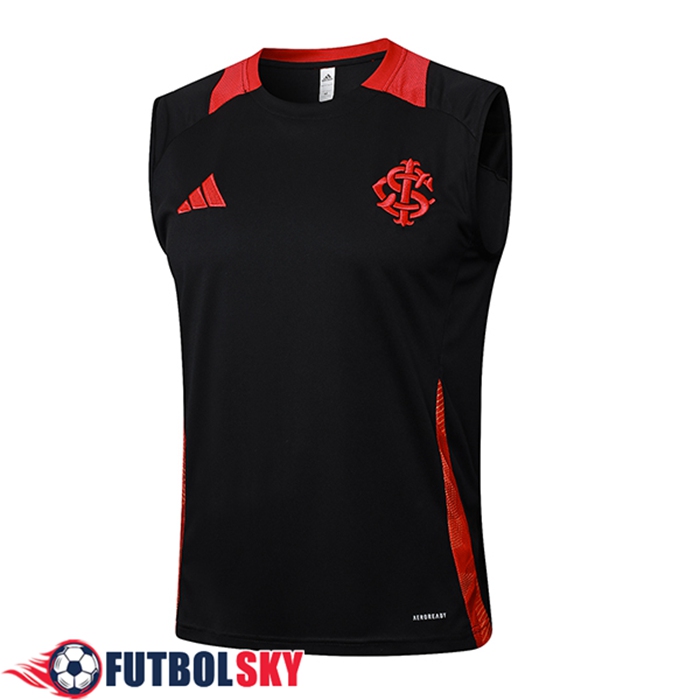 Chalecos De Futbol Internacional Negro/Rojo 2025/2026