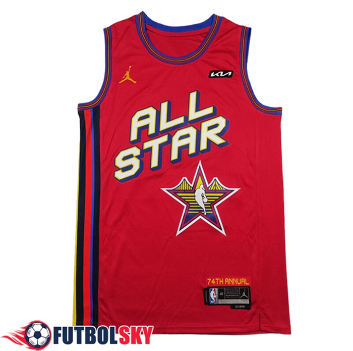 Camisetas NBA American All-Star (ANTETOKOUNMPO #34) 2024/25 Rojo/Negro