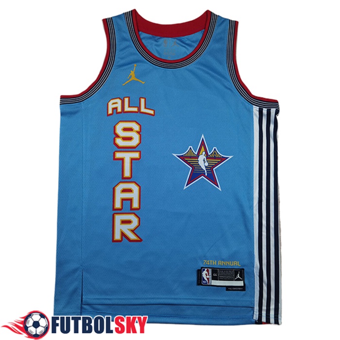 Camisetas NBA American All-Star (DURANT #35) 2024/25 Azul/Rojo