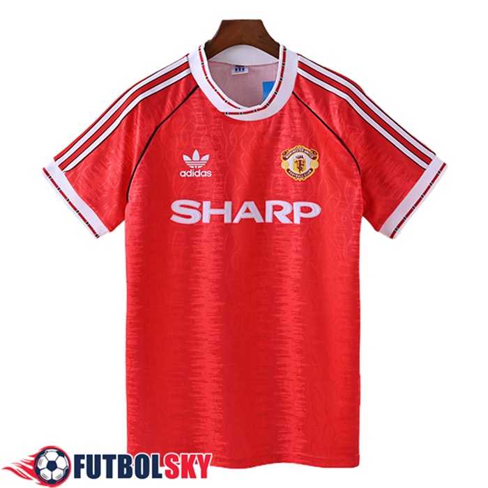 Camisetas De Futbol Manchester United Retro Primera 1991/1992