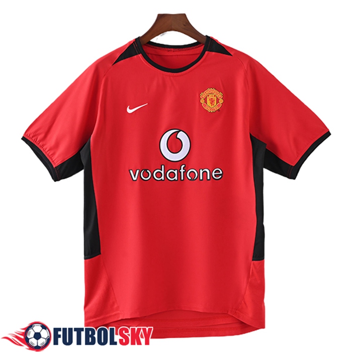 Camisetas De Futbol Manchester United Retro Primera 2002/2003