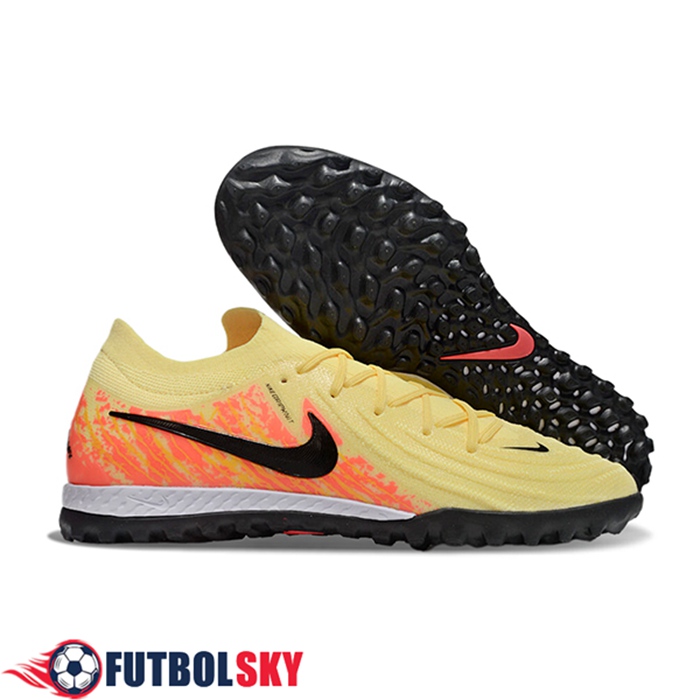 Nike Botas De Fútbol Phantom GX II EliteTF Amarillo/Naranja/Negro