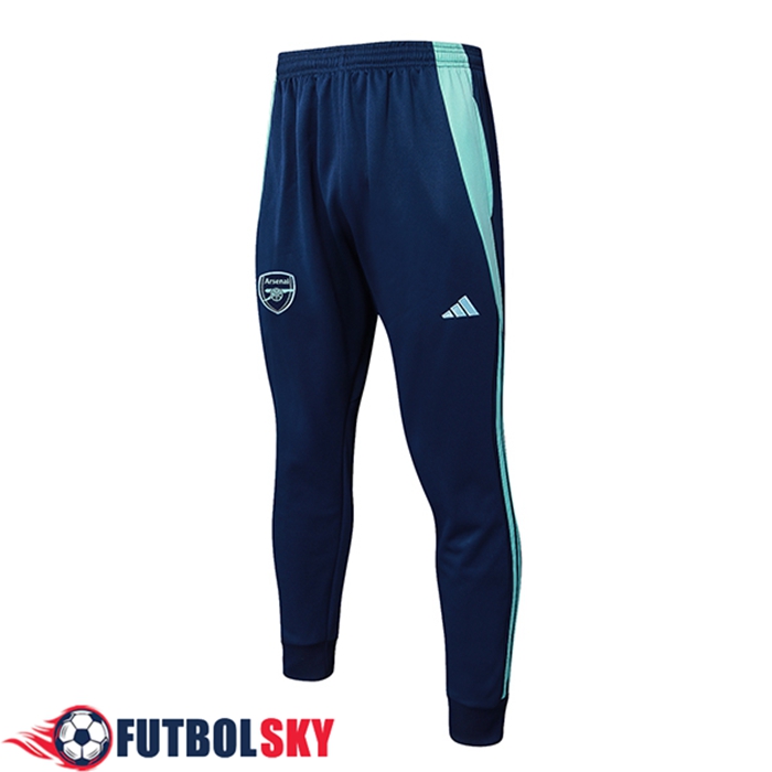 Pantalon Entrenamiento Arsenal Azul/Verde 2025/2026