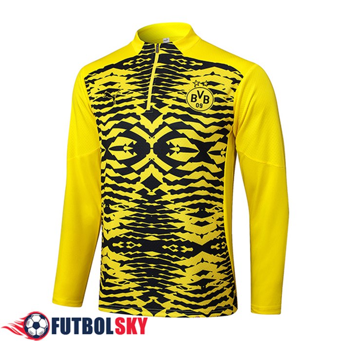Sudadera De Entrenamiento Dortmund BVB Amarillo/Negro 2025/2026