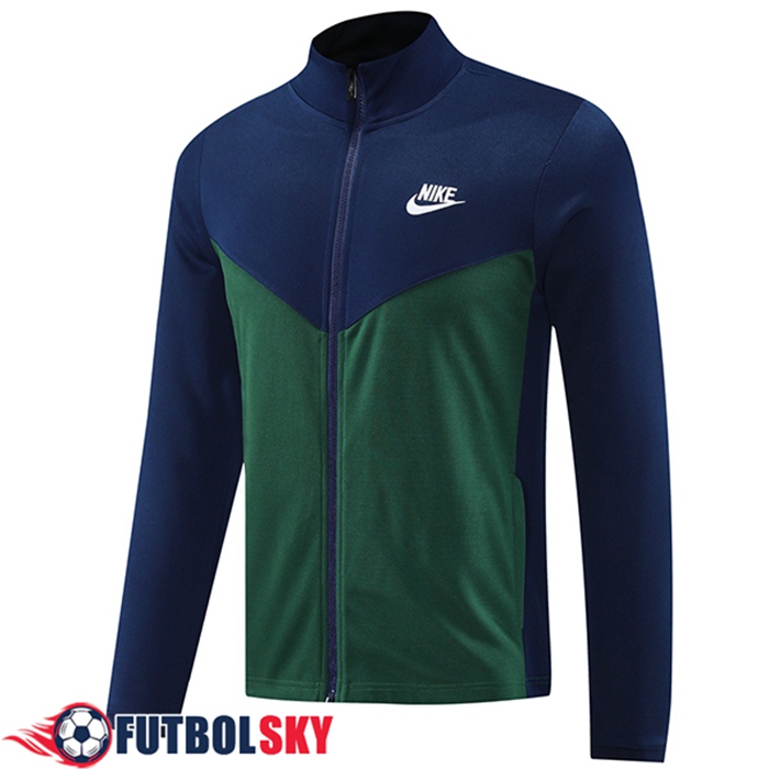 Chaquetas Futbol Nike Azul/Verde 2025/2026