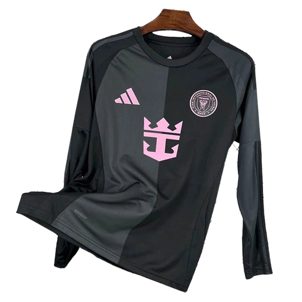 Nueva Camisetas De Futbol Inter Miami CF Manga Largas Segunda 2025/2026